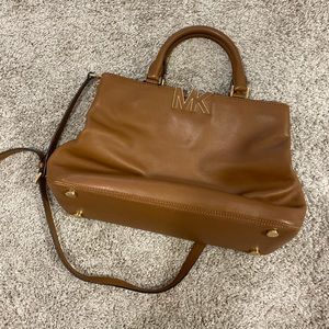 Michael Kors Cognac Leather Bag